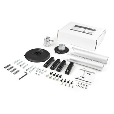 StarTech.com Universal Ceiling Projector Mount, Heavy Duty Height Adjustable/Extendable Pole Mount 5"-22.7" from Ceiling, 33lb (15kg), Tilt/Rotate, Hanging Projector Mount w/ Bracket - Telescopic Pole (PROJCEILMNT2) konsol - f&ouml;r projektor - TAA-kompatibel