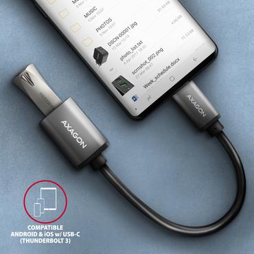 AXAGON - USB-C adapter - 24 pin USB-C til USB Type A - 20 cm