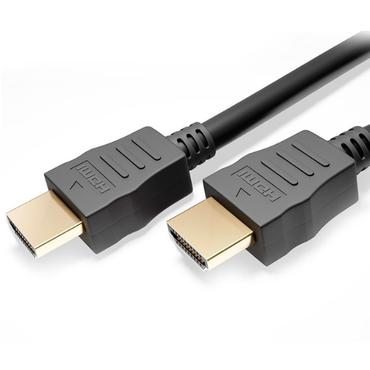 Goobay 60622 HDMI-kabel 2 m HDMI Type A (Standard) Sort