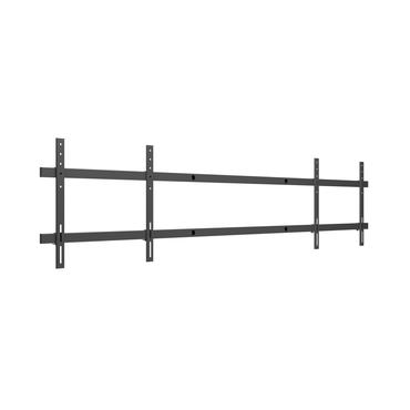 Multibrackets M Motorized Dual Screen Mount monteringskomponent - för 2 LCD-bildskärmar - svart