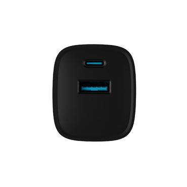 NATEC NUC-2141 oplader til mobil enhed Universel Sort Vekselstrøm Hurtig opladning Indendørs