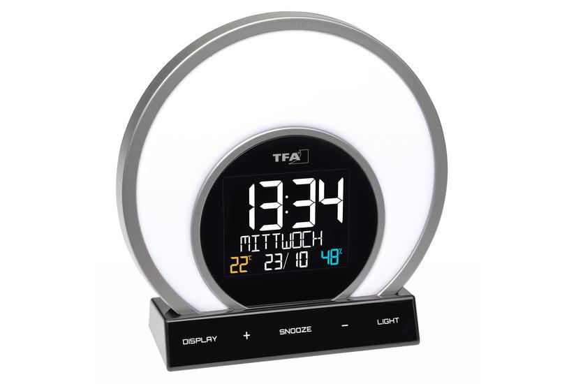 TFA 60.2026.01 SOLUNA Lichtwecker m.Farbwechsel