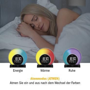 TFA 60.2026.01 SOLUNA Lichtwecker m.Farbwechsel