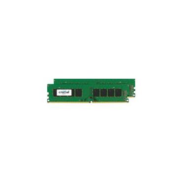 Crucial - 8 GB: 2x4GB - DDR4 - 2400MHz - DIMM 288-PIN