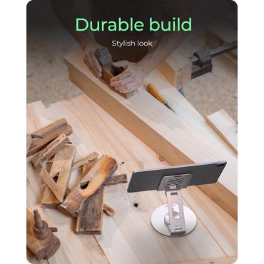 ICY BOX IB-TH201-R Passiv holder Mobiltelefon/Smartphone, Tablet/UMPC Sølv