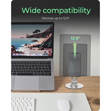 ICY BOX IB-TH201-R Passiv holder Mobiltelefon/Smartphone, Tablet/UMPC Sølv