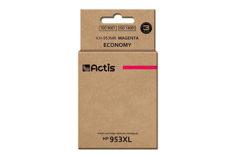 Actis KH-953MR bl&aelig;k (erstatning HP 953XL F6U17AE; Standard; 25 ml; r&oslash;d) - Ny chip