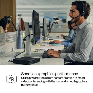 ProDesk 4 Mini G1i Desktop AI PC - Intel Core Ultra 5 235T - 16GB RAM - 512GB SSD - Windows 11 Pro - #ABU