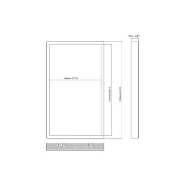 Multibrackets M Pro Series monteringskomponent - för LCD-display - hög ljusstyrka - svart