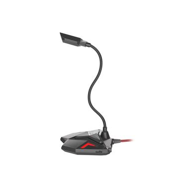 GENESIS Radium 100 Sort, R&oslash;d Pc-mikrofon