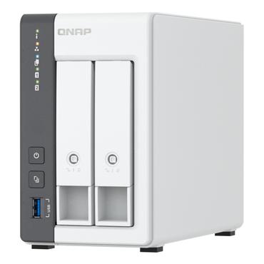 QNAP TS-216G 12TB Seagate IronWolf NAS-Bundle NAS inkl. 2x 6TB Seagate IronWolf 3.5 Zoll SATA Festplatte