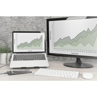 Digitus - stander til bærbar PC - USB-C, variabel