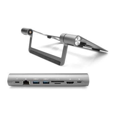 Digitus - stander til bærbar PC - USB-C, variabel