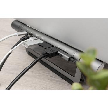 Digitus - stander til bærbar PC - USB-C, variabel