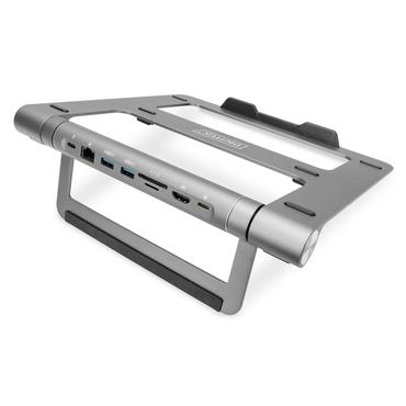 Digitus - stander til bærbar PC - USB-C, variabel