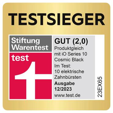 Oral-B iO iO10 Voksen Roterende tandbørste Sort