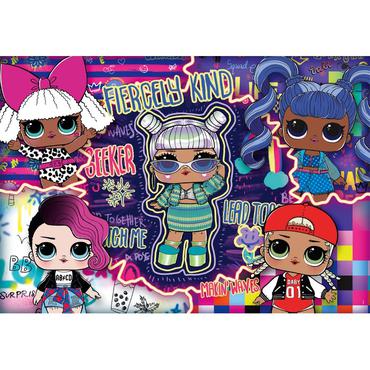 Clementoni Supercolor LOL Puslespil 104 stk Tegnefilm