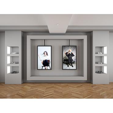 Multibrackets M Pro Series monteringssats - låg profil - för LCD-display - medium - svart