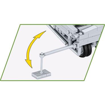 1210 PCS HC WWII /3120/ V2 ROCKET&TRANSPORTER