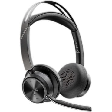 HP Poly Voyager Focus 2-M USB-C-C Headset USB-C/A Adapter Charging Stand