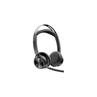 HP Poly Voyager Focus 2-M USB-C-C Headset USB-C/A Adapter Charging Stand