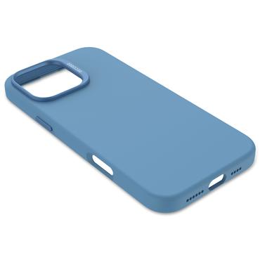 Decoded AntiMicrobial Silicone Backcover - silikonowa obudowa ochronna do iPhone 16 Pro Max kompatybilna z MagSafe (air blue)