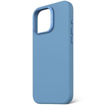 Decoded AntiMicrobial Silicone Backcover - silikonowa obudowa ochronna do iPhone 16 Pro Max kompatybilna z MagSafe (air blue)