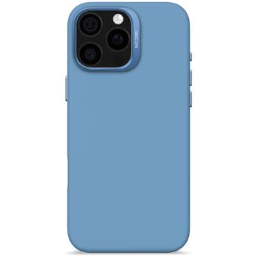 Decoded AntiMicrobial Silicone Backcover - silikonowa obudowa ochronna do iPhone 16 Pro Max kompatybilna z MagSafe (air blue)