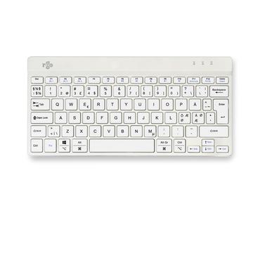 R-Go Tools RGOCONDWLWH tastatur Kontor Bluetooth QWERTY Hollandsk Hvid