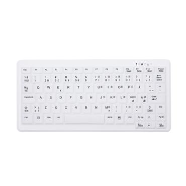 Active Key MedicalKey AK-C4110 - tangentbord - Nordisk - vit Inmatningsenhet