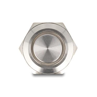 Delock - tryckknapp - f&ouml;r 12 mm installation, 4 x l&ouml;danslutning, bl&aring; LED