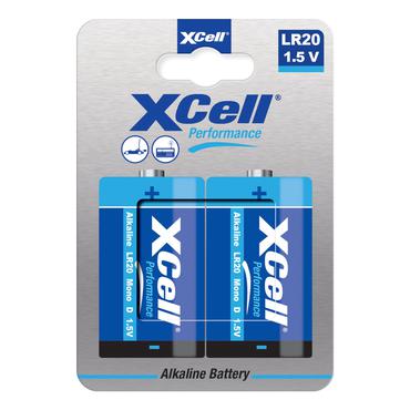 XCell 136154 husholdningsbatteri Engangsbatteri D Alkaline