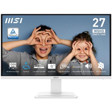 MSI PRO MP273QW E2 skærm - LED baglys - 27" - IPS - 4ms,1ms - WQHD 2560x1440 ved 100Hz
