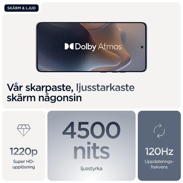 Motorola edge 60 fusion 16,9 cm (6.67") Dual SIM Android 15 5G USB Type-C 8 GB 256 GB 5200 mAh Grå