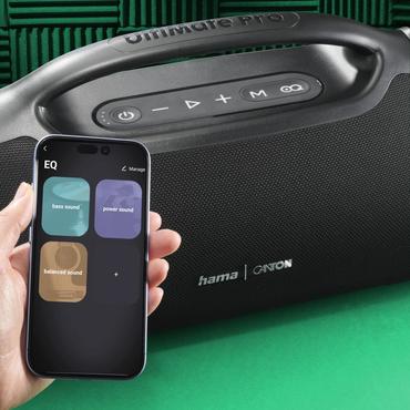 Hama UltiMate Pro Festtaler Sort 120 W