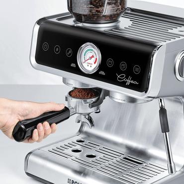 POLTI COFFEA G50S Siebträgermaschine mit Mahlwerk