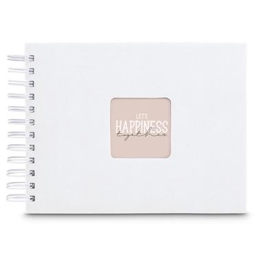 Hama 00009842 fotoalbum og arkbeskyttelse Hvid 50 ark 10 x 15 Spiral indbinding