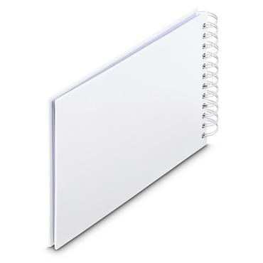 Hama 00009842 fotoalbum og arkbeskyttelse Hvid 50 ark 10 x 15 Spiral indbinding