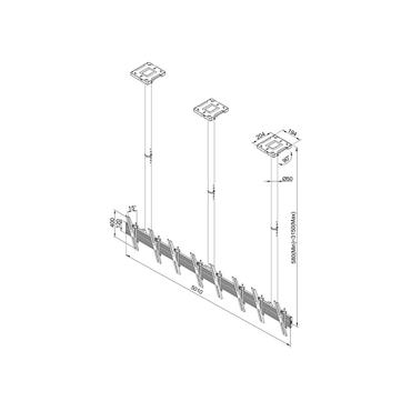 Multibrackets M Pro MBC4X1U beslag