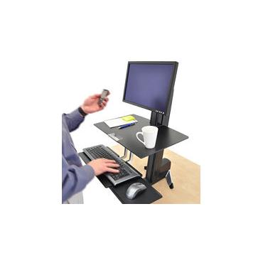 Ergotron WorkFit-S monteringskomponent - svart