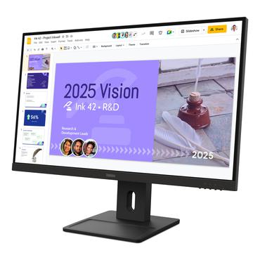 Lenovo ThinkVision E27Q-40 computersk&aelig;rm 68,6 cm (27") 2560 x 1440 pixel Quad HD LCD Sort