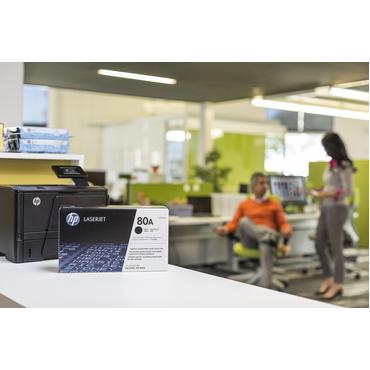 HP 80A - svart - original - LaserJet - tonerkassett (CF280A)