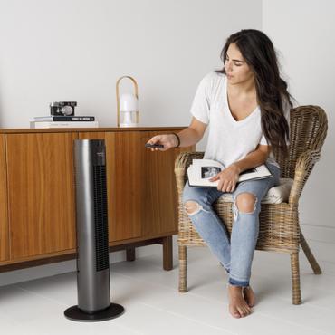 TAURUS Tower Fan 76 CM New Babel Digital Black