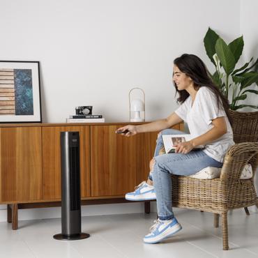 TAURUS Tower Fan 76 CM New Babel Digital Black