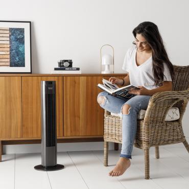 TAURUS Tower Fan 76 CM New Babel Digital Black