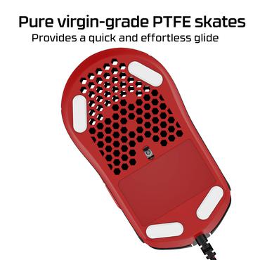 HyperX Pulsefire Hast – gaming-mus (sort-rød)