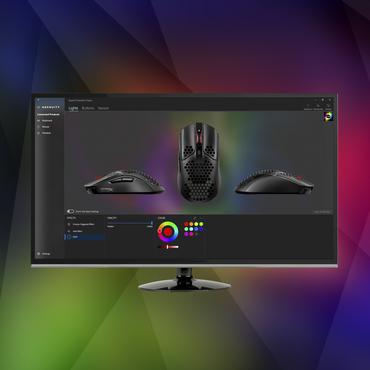 HyperX Pulsefire Hast – gaming-mus (sort-rød)