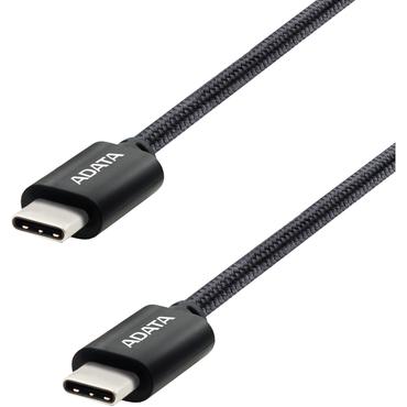 USB 2.0 Kabel, USB-C Stecker > USB-C Stecker (schwarz, 1 Meter, PD 3.0, QC 3.0, Laden mit bis zu 100 Watt)