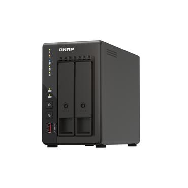 QNAP TS-253E-8G 8TB WD Red Plus NAS-Bundle NAS inkl. 2x 4TB WD Red Plus 3.5 Zoll SATA Festplatte