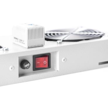 Digitus DN-19 FAN-2-WM-T - fl&auml;ktsats f&ouml;r rack